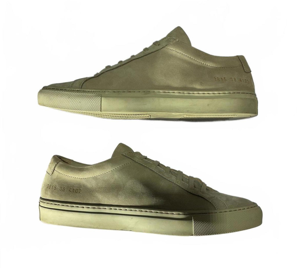 Common Projects Nap Tournament Low Size 4/37 Sneakers Beige Suede Men's Size 38