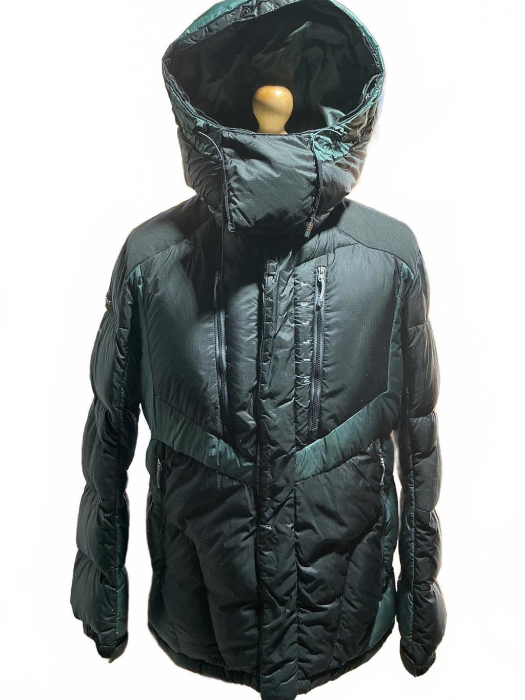 Millet Black Padded Winter Jacket Hooded Size Regular M Warm Outdoor