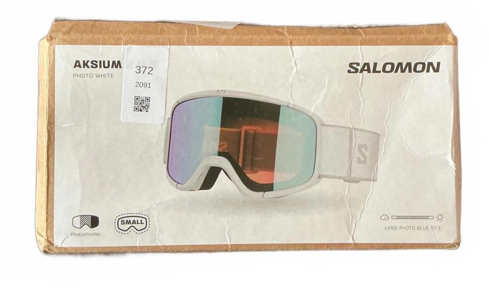 Salomon Aksium 2.0 S Photo White Ski Goggles