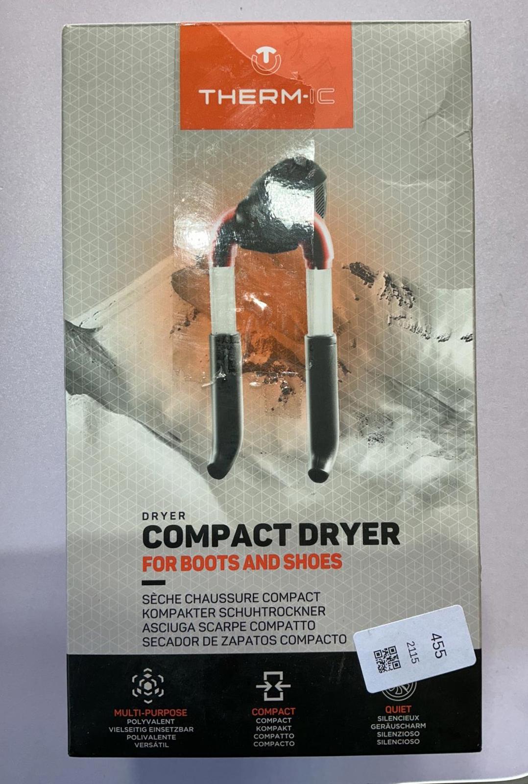 THERM-IC Compact Dryer for Boots and Shoes Adjustable Tube Length