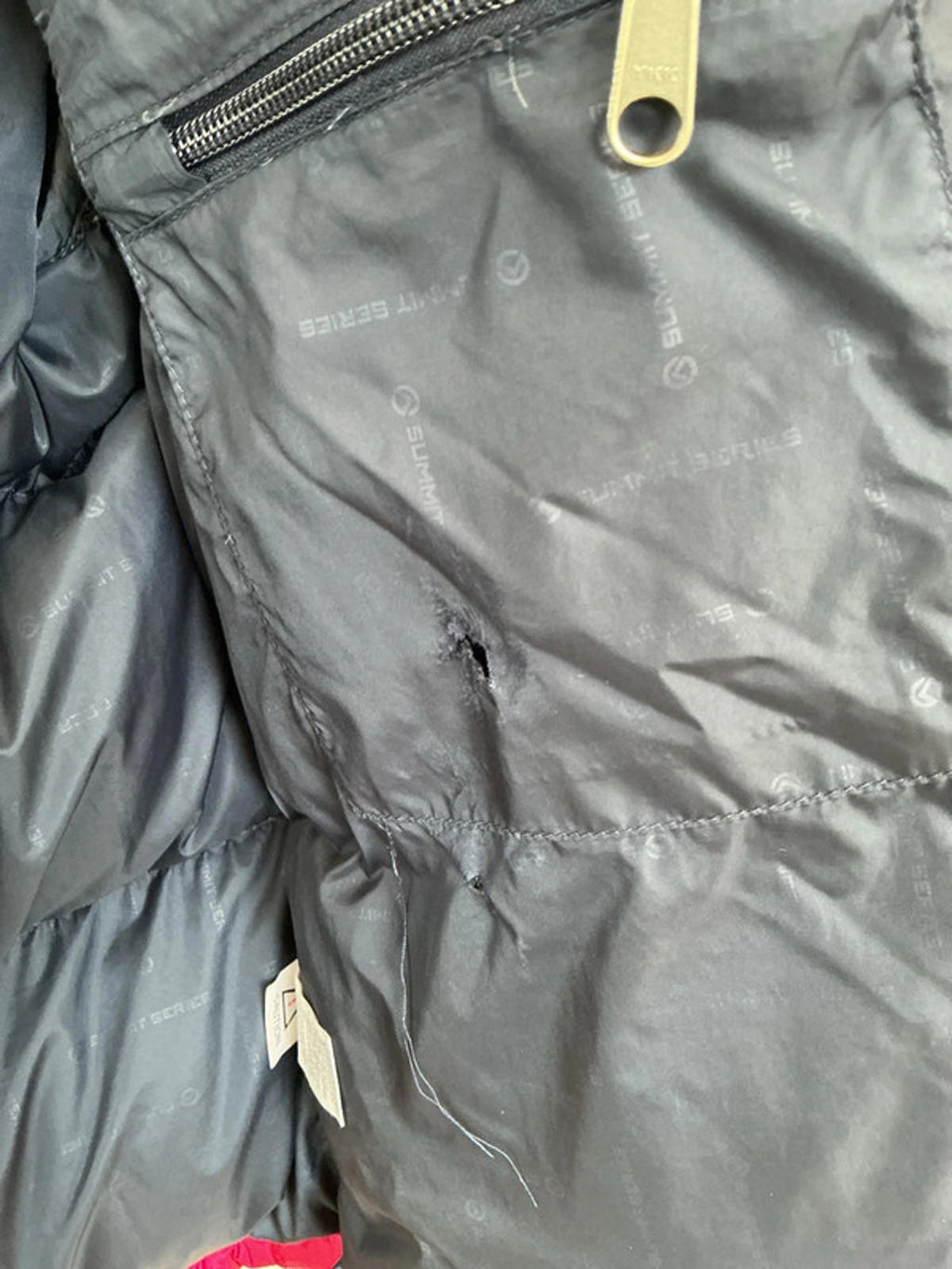 Tnf summit series puffer xs