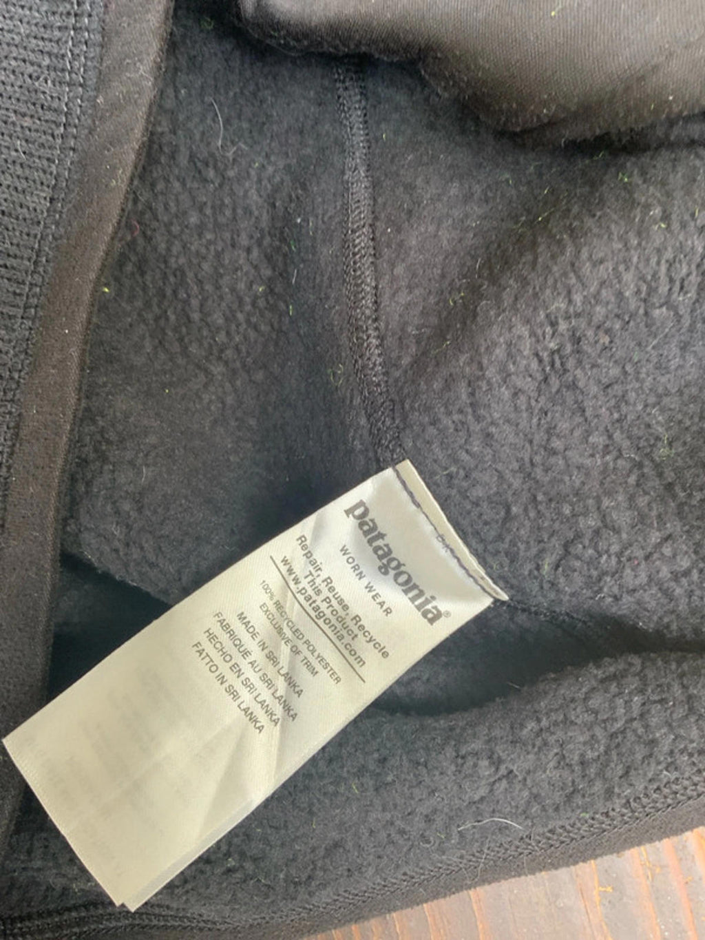 Patagonia Women's Dark Grey Full Zip Fleece Jacket Size Regular S