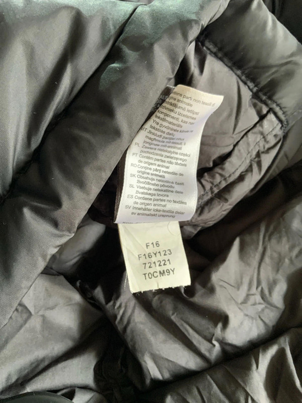 The north face down parka ladies medium