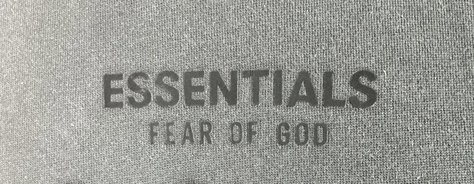 Fear Of God Essentials Black Hoodie Sweatshirt Size Regular M