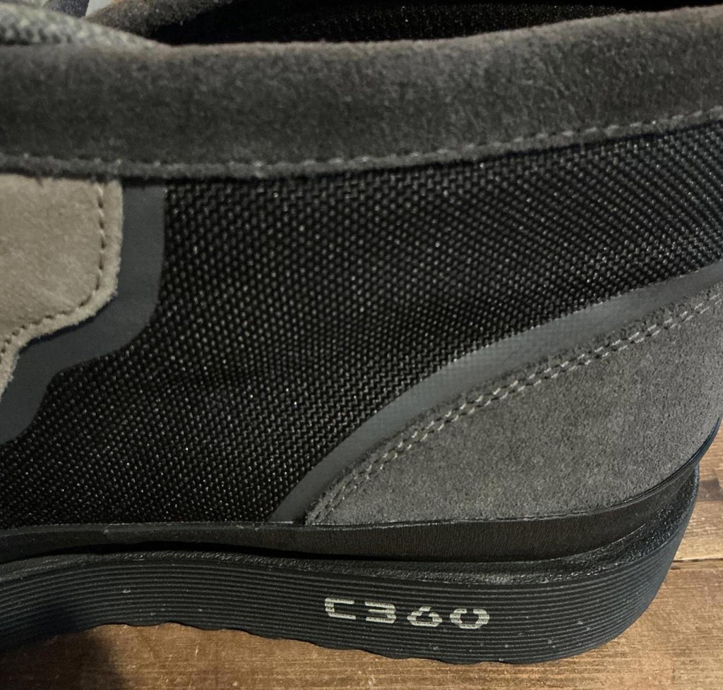 Clarks C360 Gore-Tex Black and Grey Suede Shoes Size 9