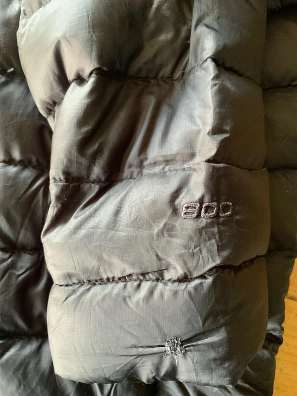 The north face 800 down jacket medium