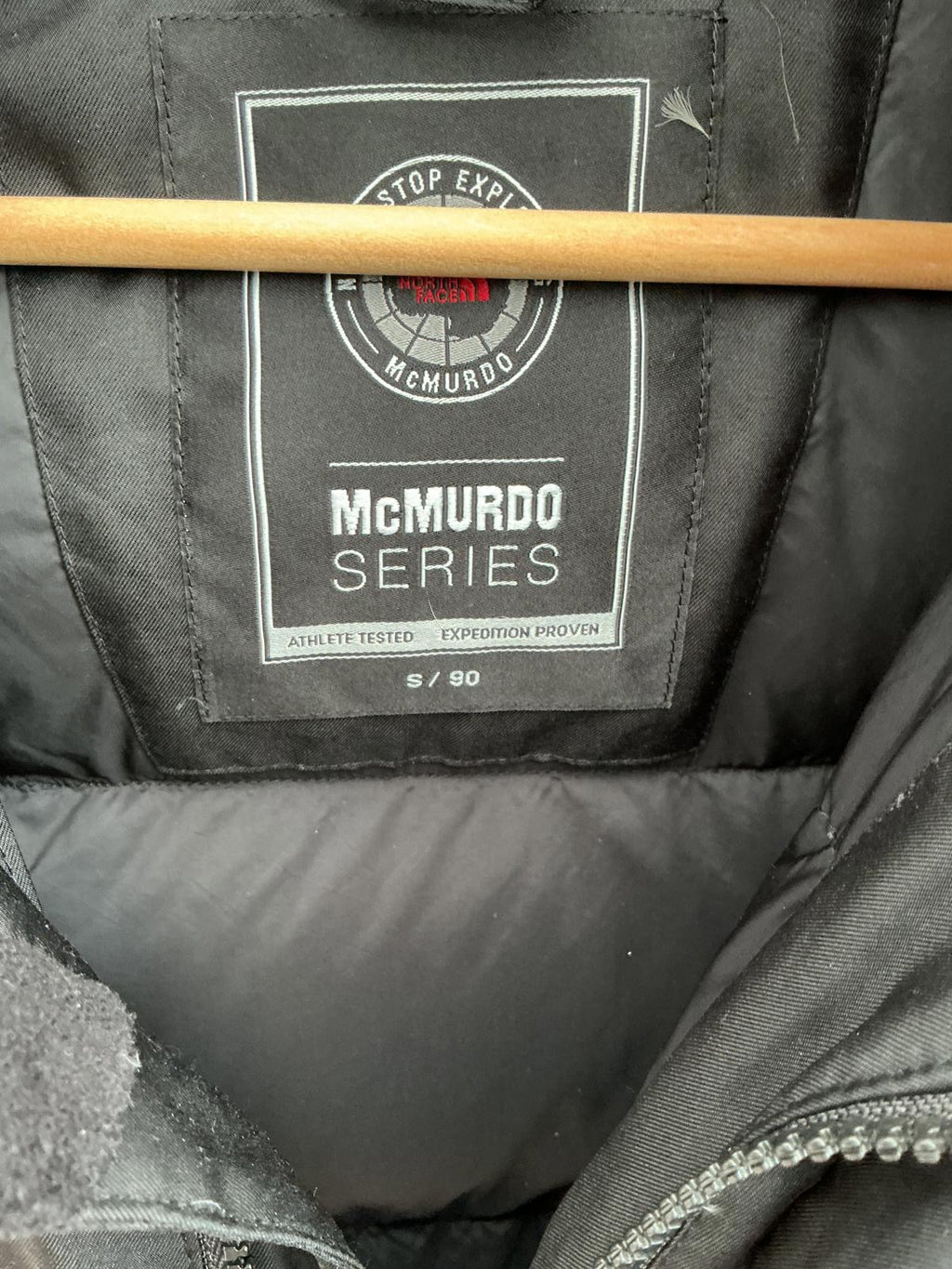 The North Face Men's Black Winter Parka McMurdo series