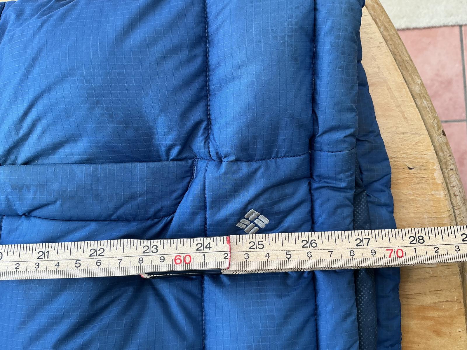 Columbia Men's Blue Hooded Puffer Jacket