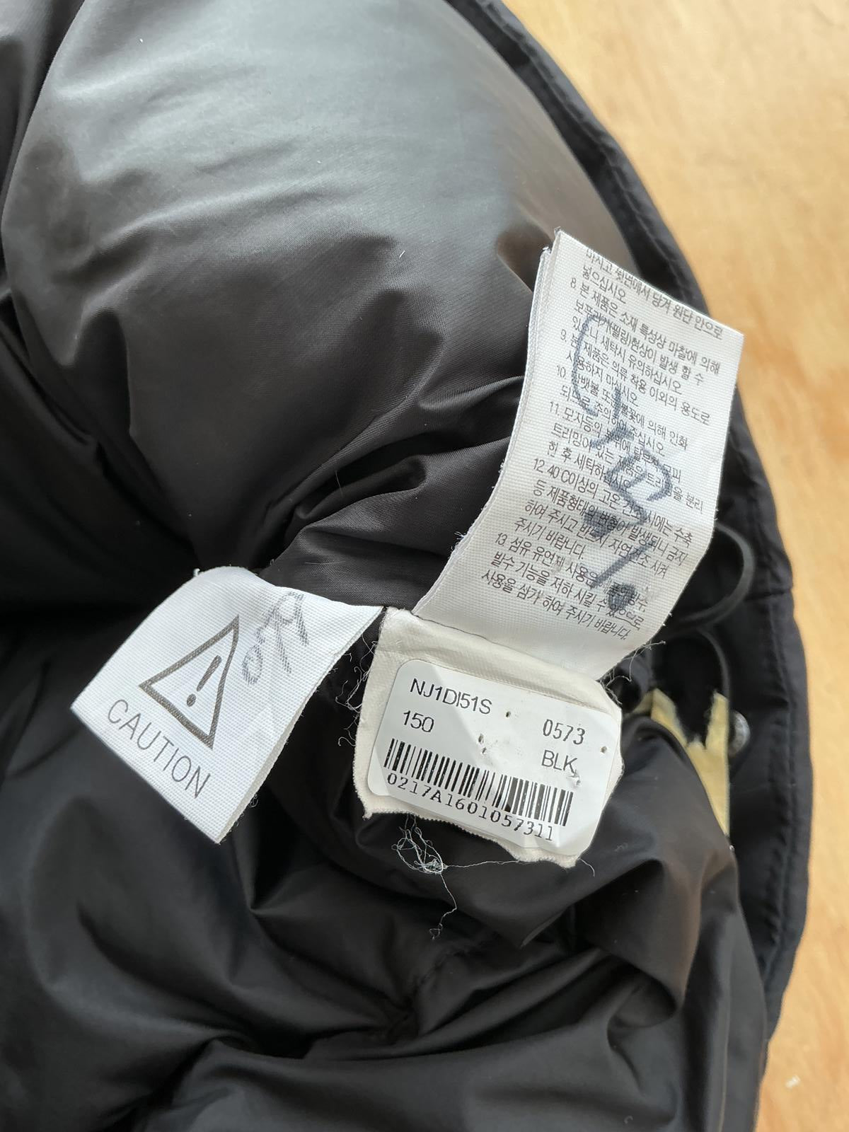 The North Face Black Winter Coat with Hood