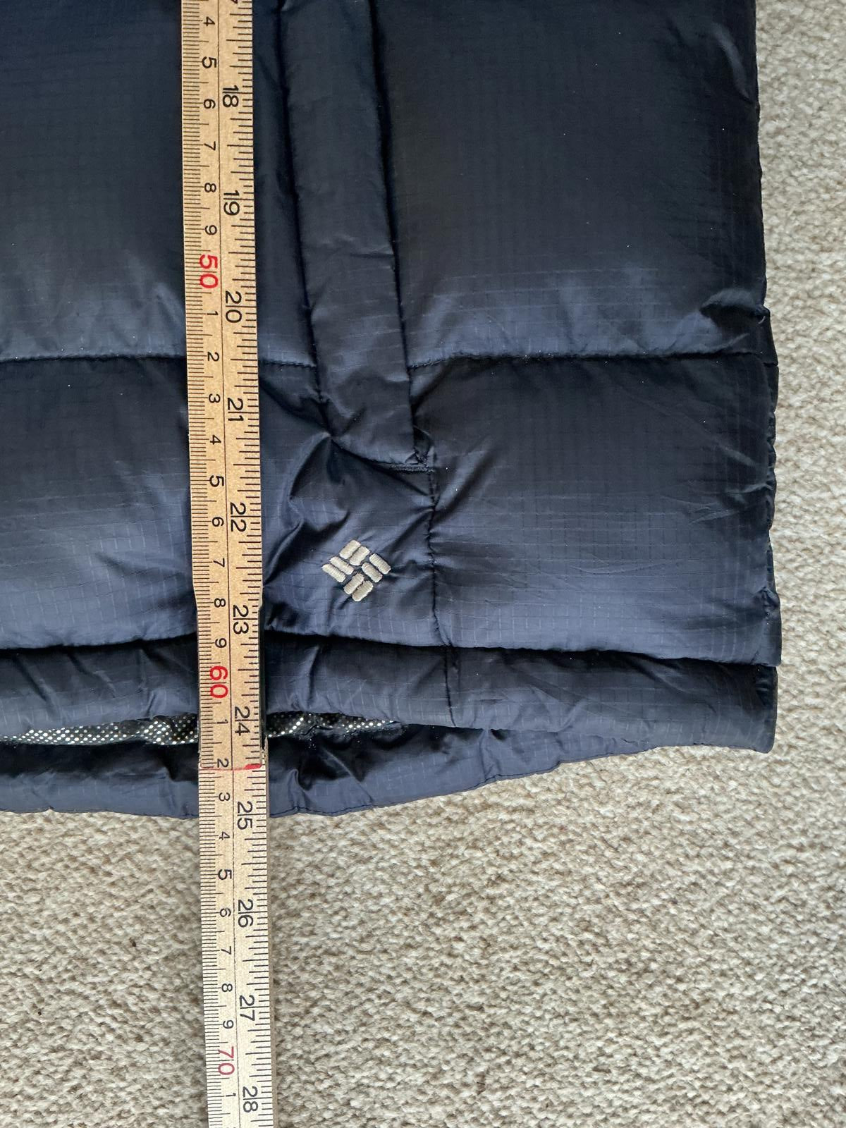 Columbia Men's Navy Blue Puffer Jacket with Hood
