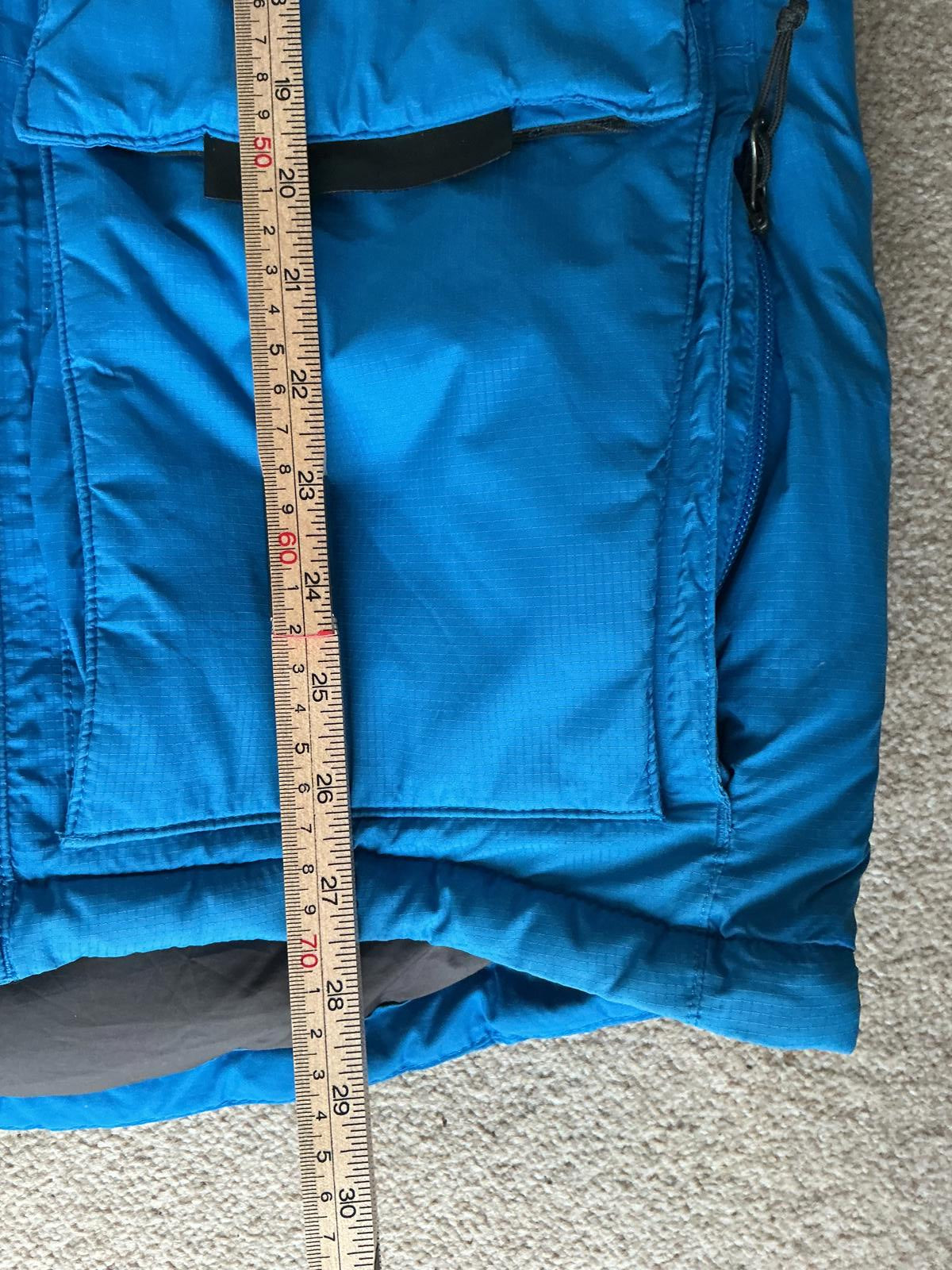 The North Face Blue 700 Fill Down Insulated Hooded Jacket