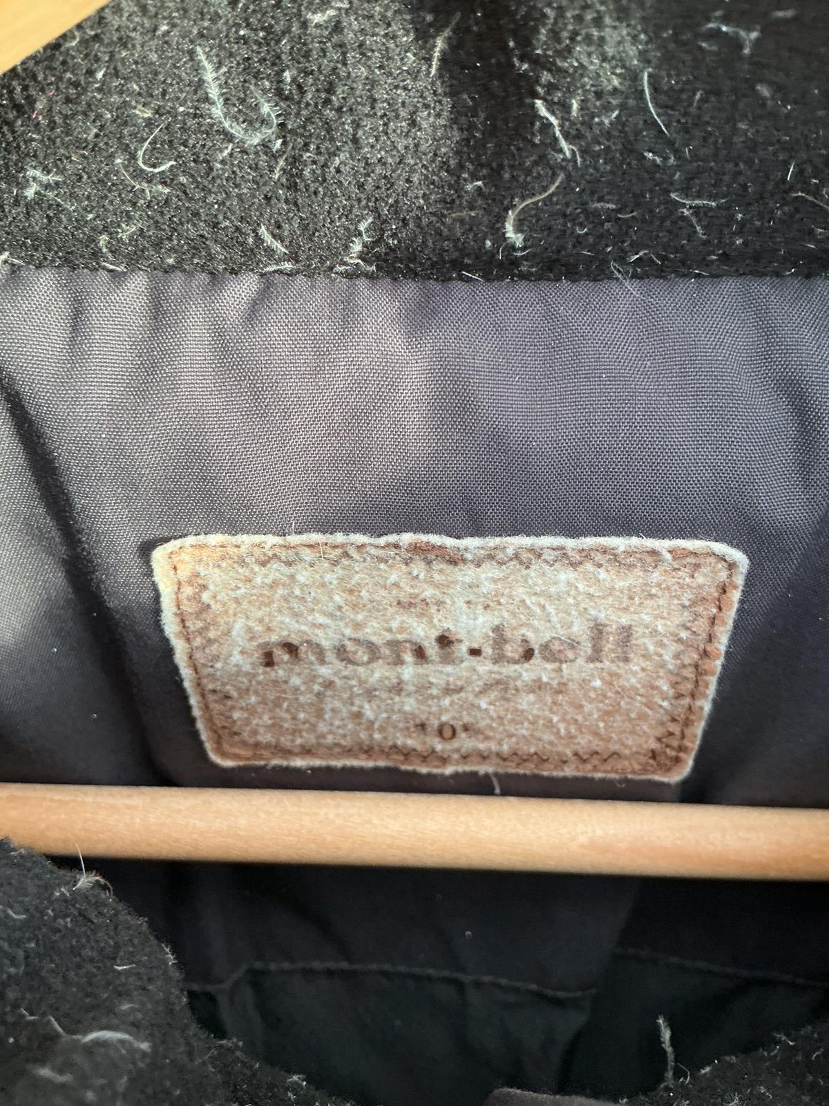 Mont-Bell Men's Down Insulated Black Puffer Jacket Size Large