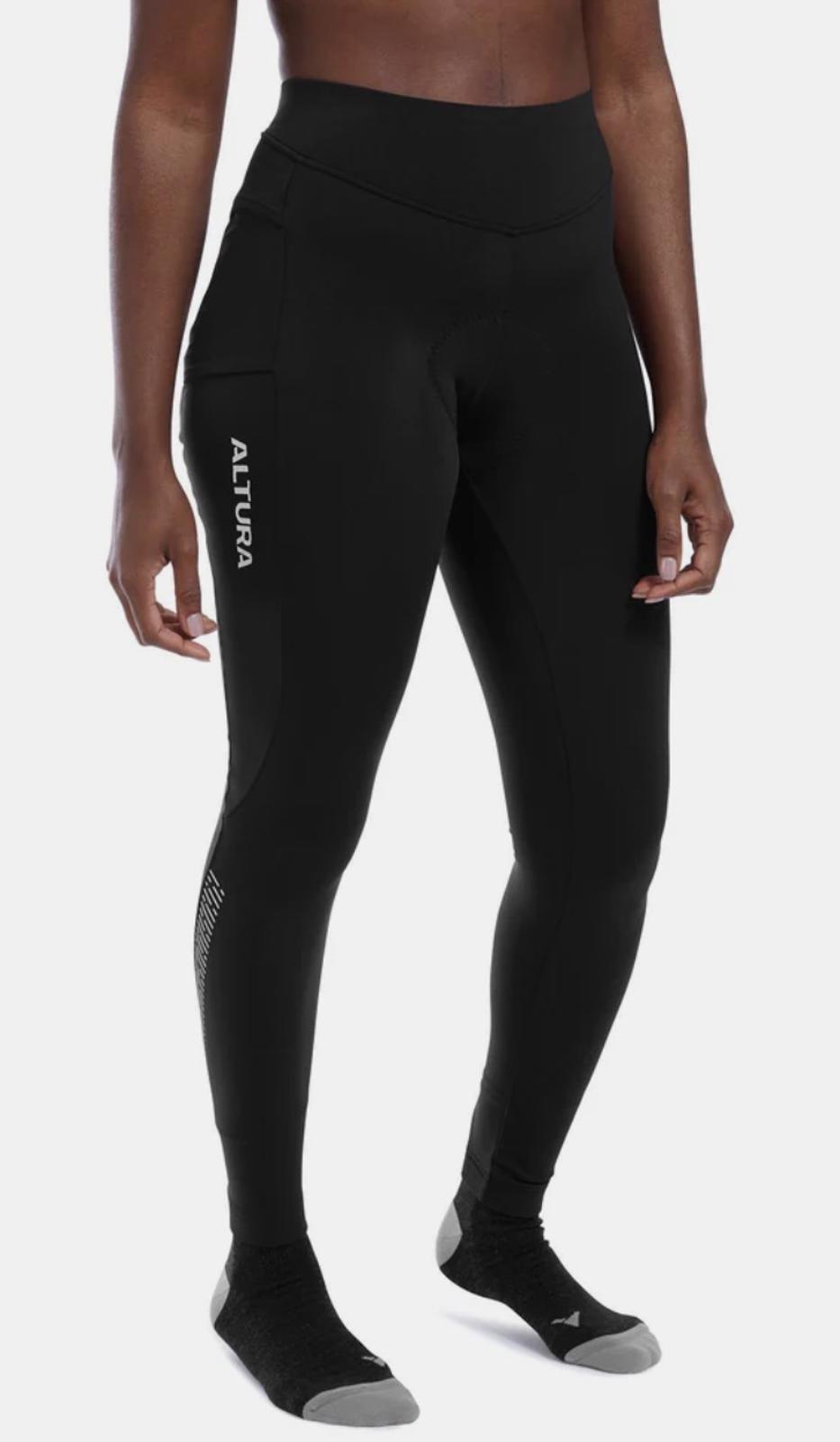 Altura Progel Plus Thermal Black Cycling Tights Size Regular 12