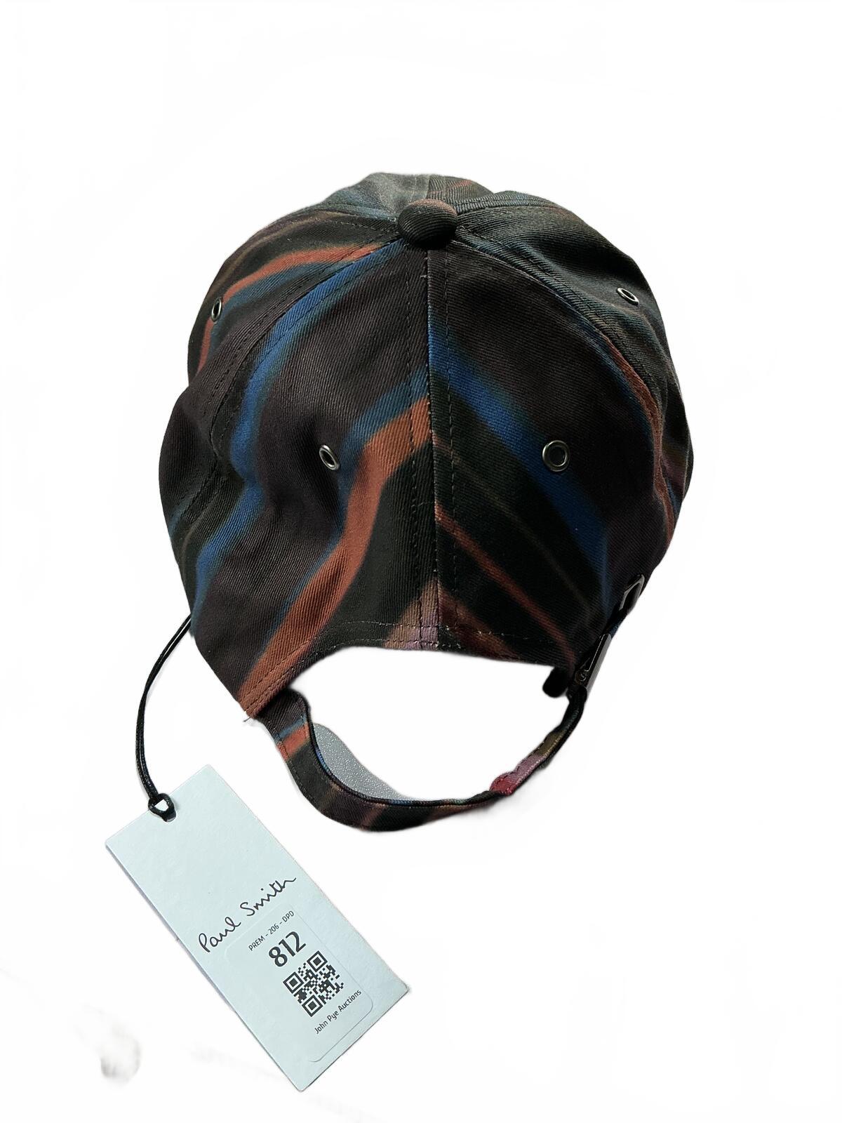 Paul Smith Striped Multicolor Baseball Cap Adjustable Size