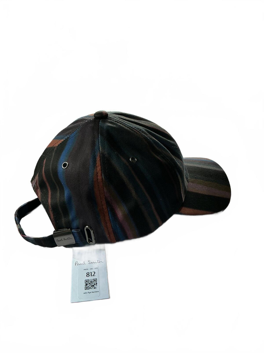 Paul Smith Striped Multicolor Baseball Cap Adjustable Size