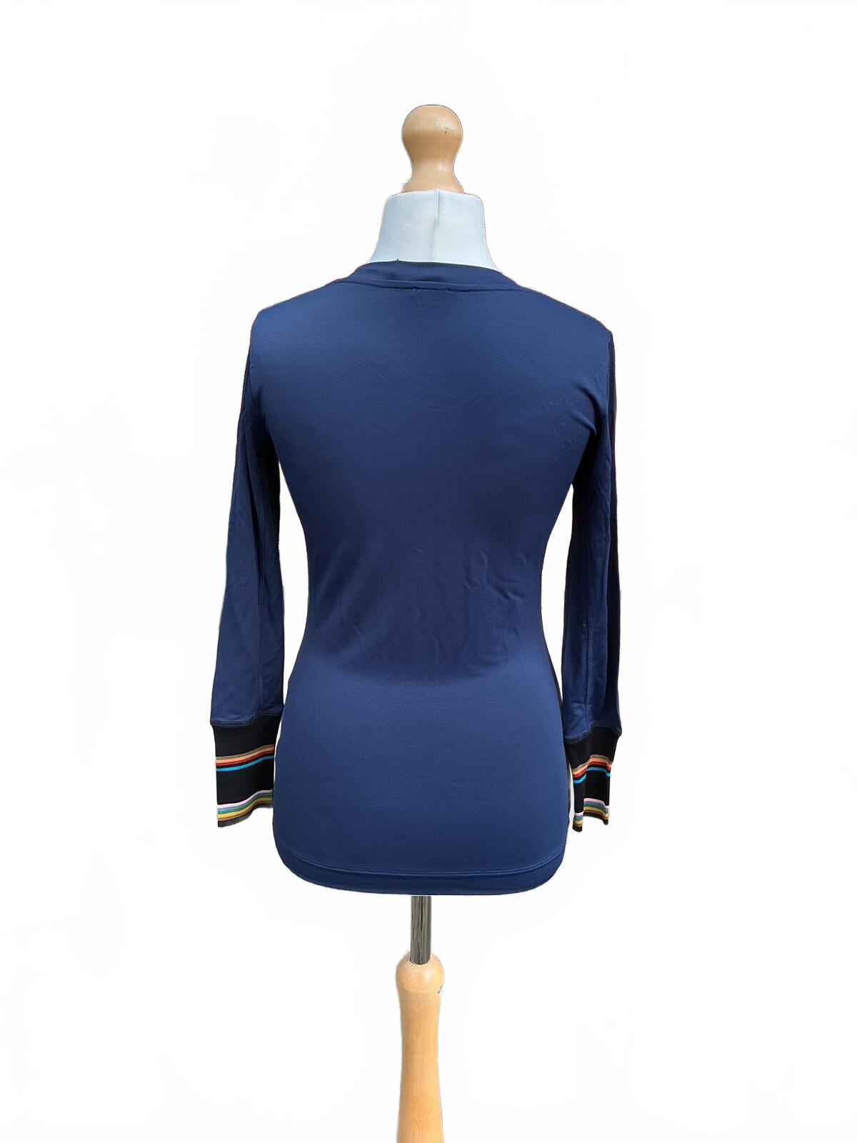 Paul smith Navy Blue Long Sleeve Top Size Regular