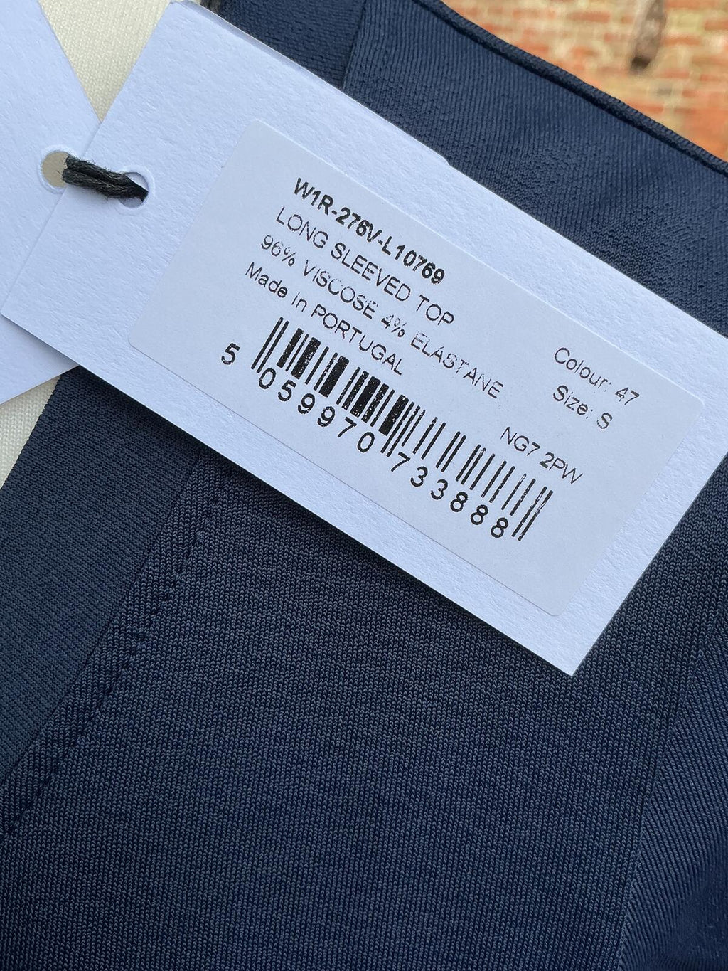 Paul smith Navy Blue Long Sleeve Top Size Regular