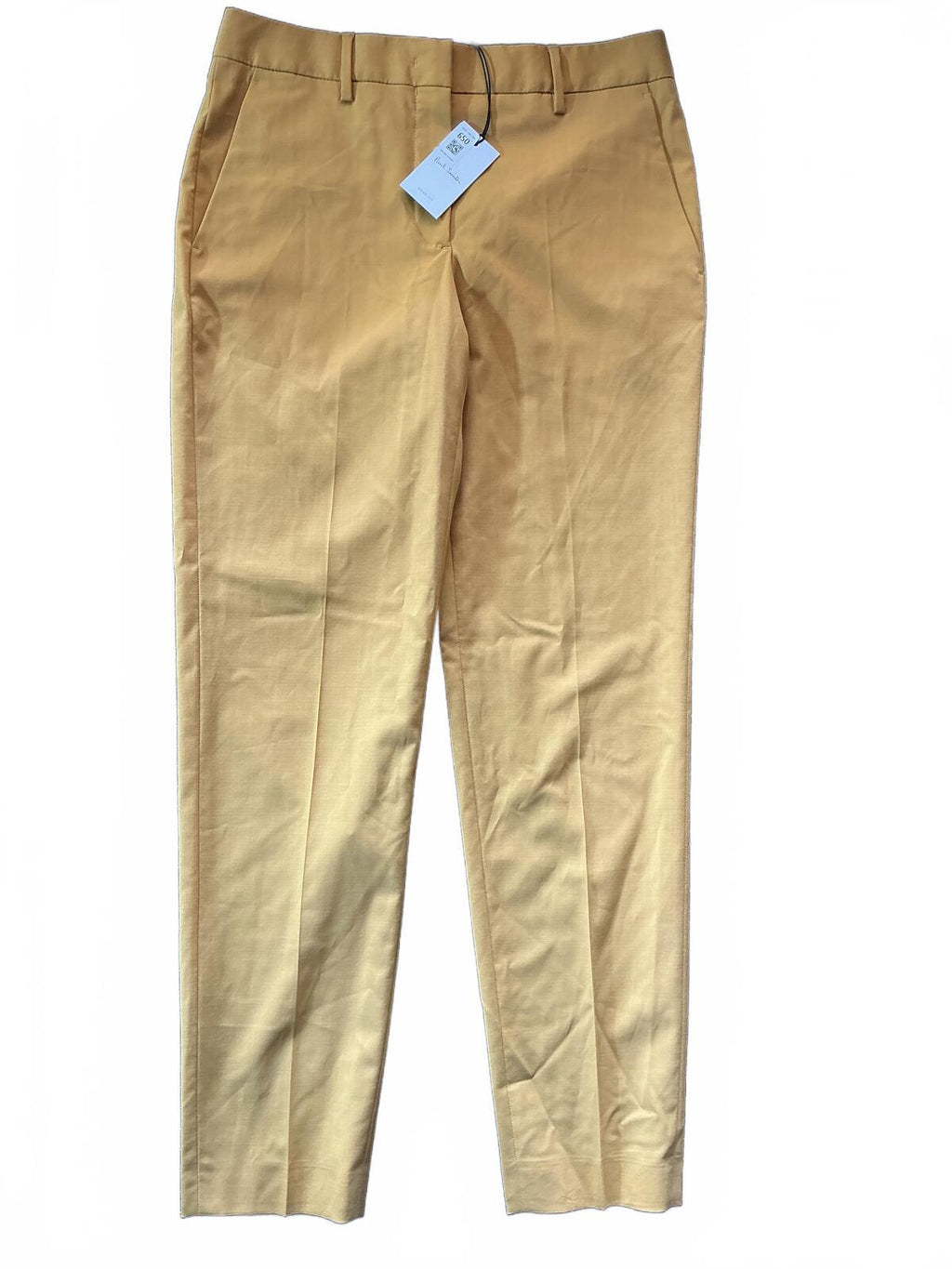 Paul Smith Mustard Tailored Trousers Size 8/small Smart Casual Workwear