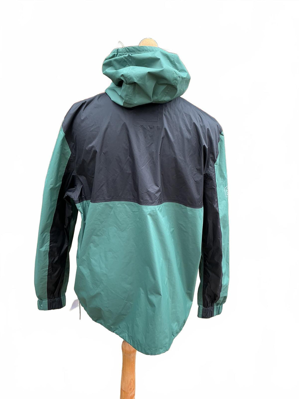 Musto Lightweight Waterproof Hooded Jacket Size Regular 2xl Green Black