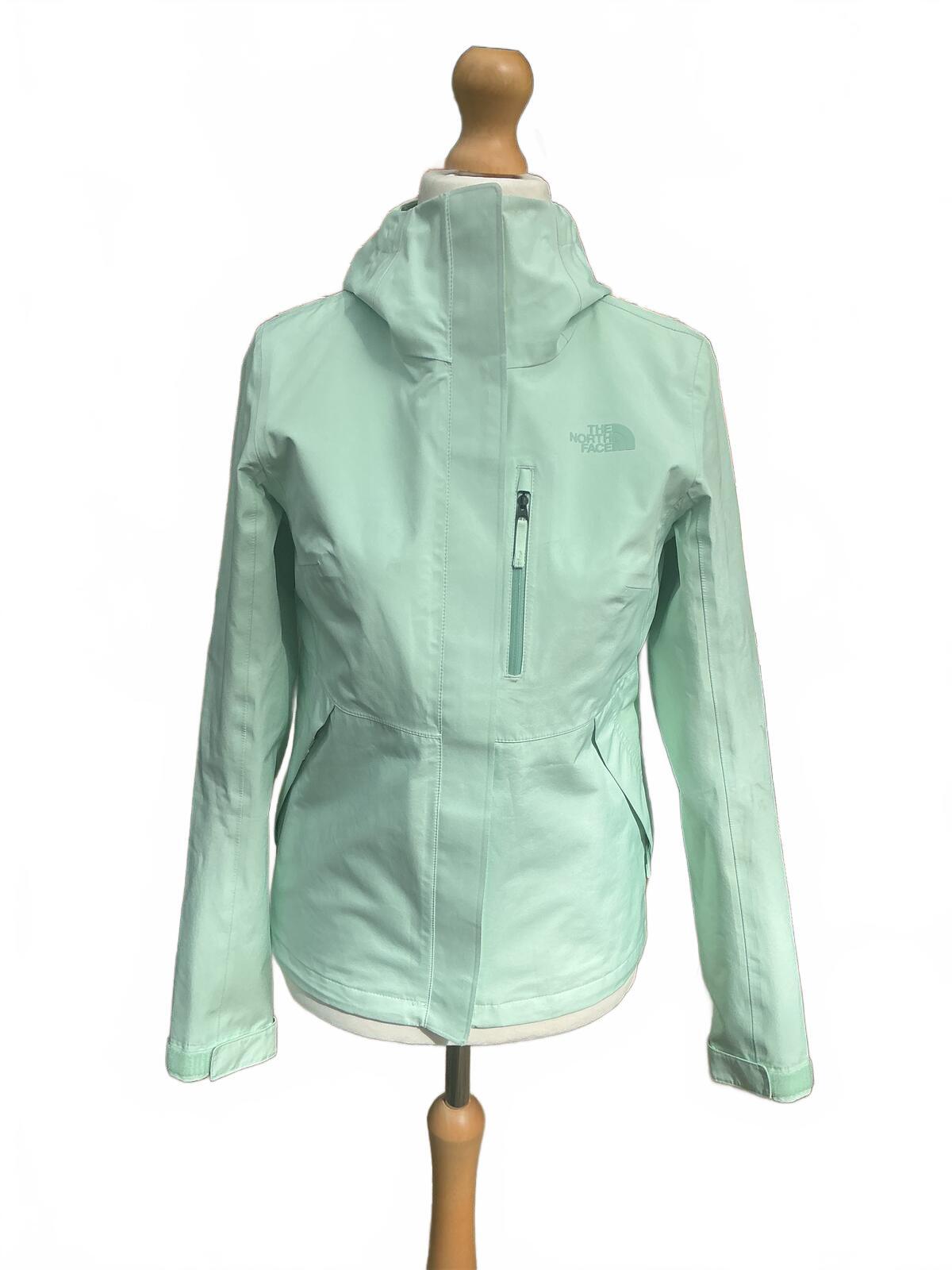 The North Face Women's Waterproof Light Green Jacket Size Xs