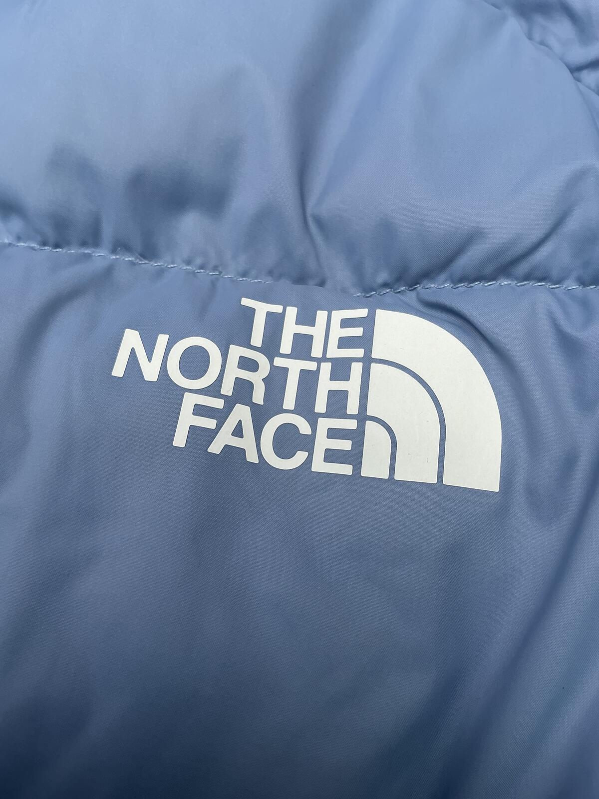 The North Face Women’s Puffer Jacket Blue Size Regular M Warm Lightweight Coat