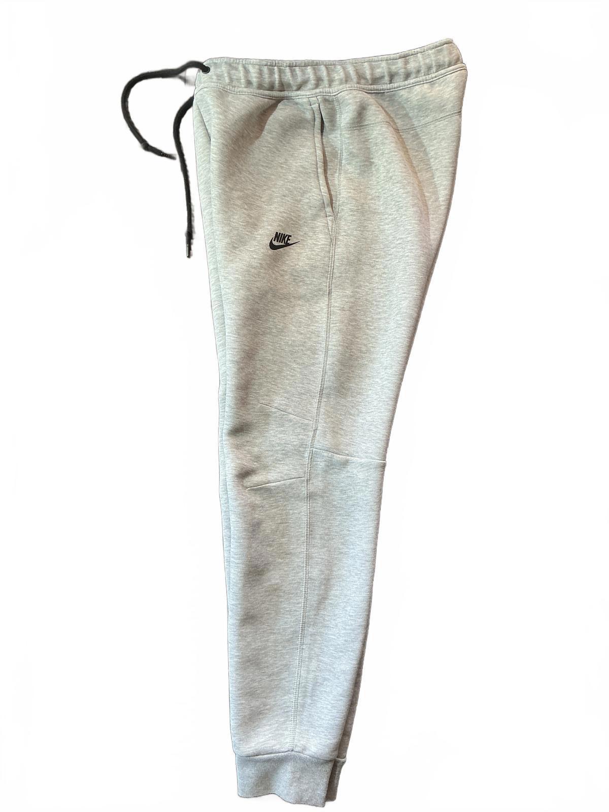 Nike Tech Grey Joggers Sweatpants with Zipper Pockets Size Regular M