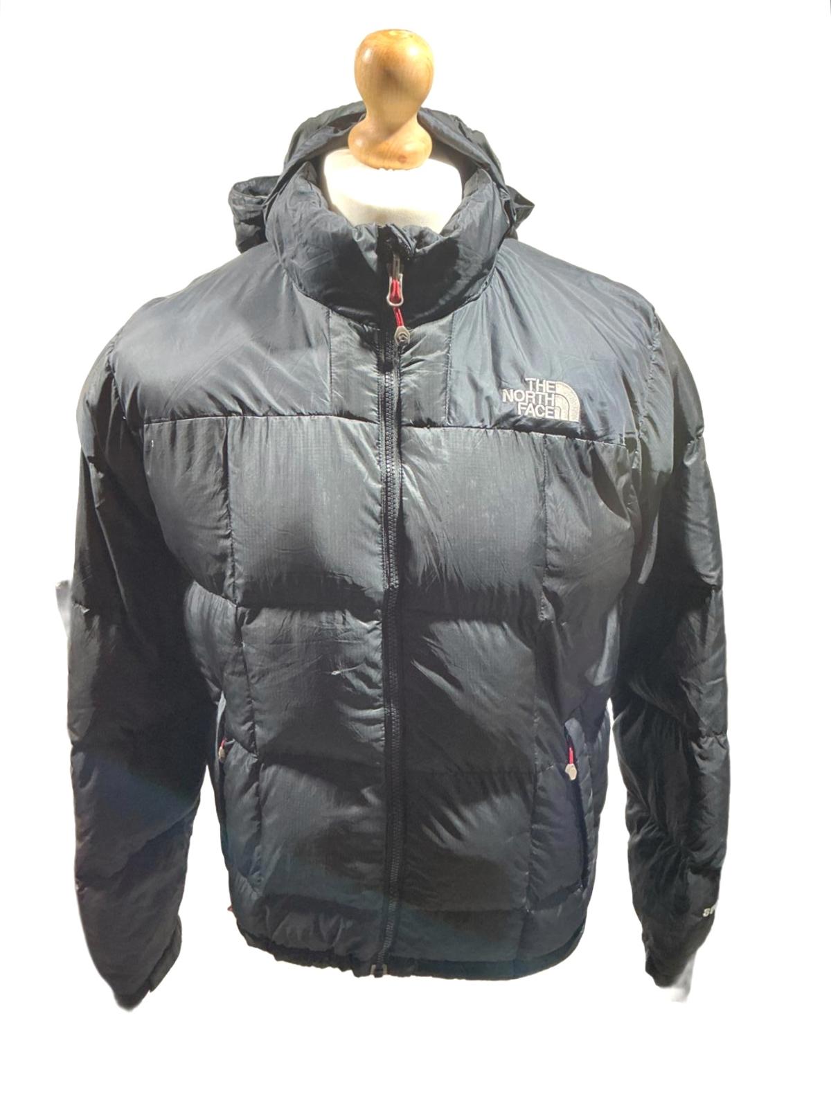 The North Face Black Puffer Men's Jacket with Hood Summit Series
