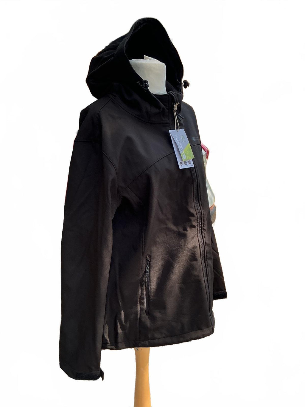 *NEW* Mountain Warehouse Exodus Women's Softshell Jacket Black UK 20 EU 48 US 16