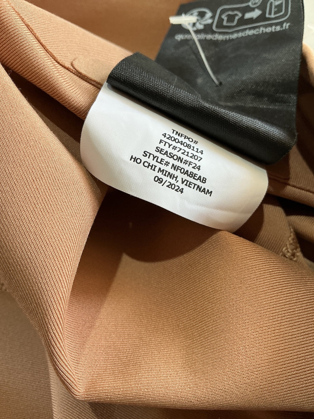 The North Face x SKIMS Women's Leggings Size XL Brown Stretch Activewear Pants