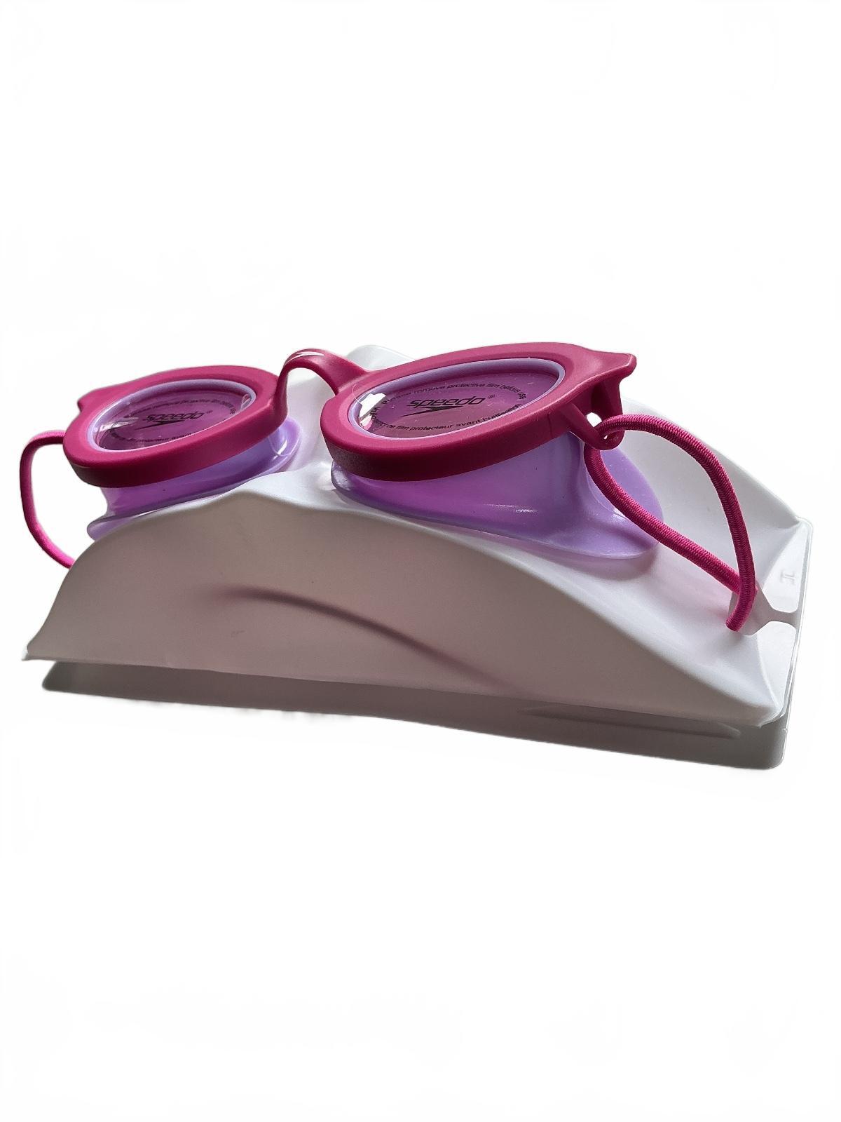 *NEW* Speedo Kids Sunny G Swimming Goggles Pink Age 3-6 Adjustable Strap