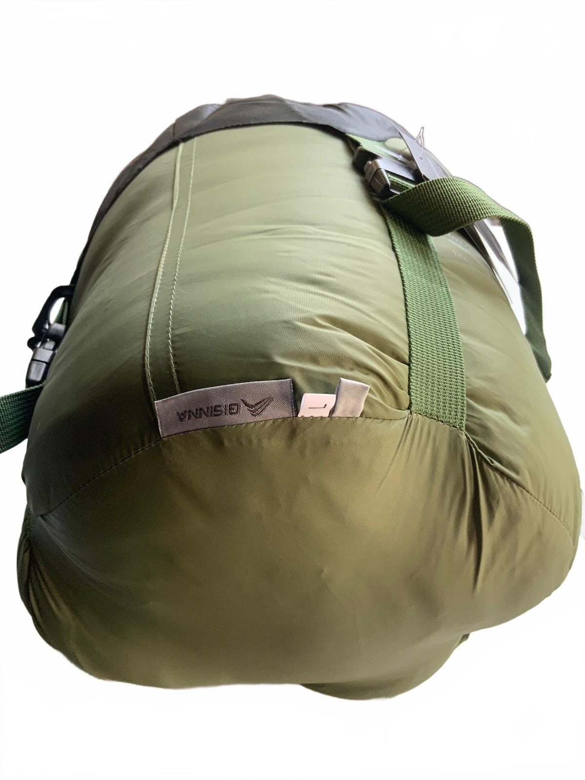 BISINNA HuanJian Mummy Sleeping Bag 215x85x40cm Green Outdoor Camping