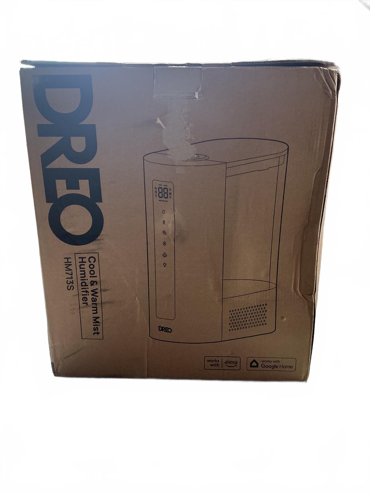 Dreo HM713S Cool & Warm Mist Humidifier with Digital Display 6L Capacity