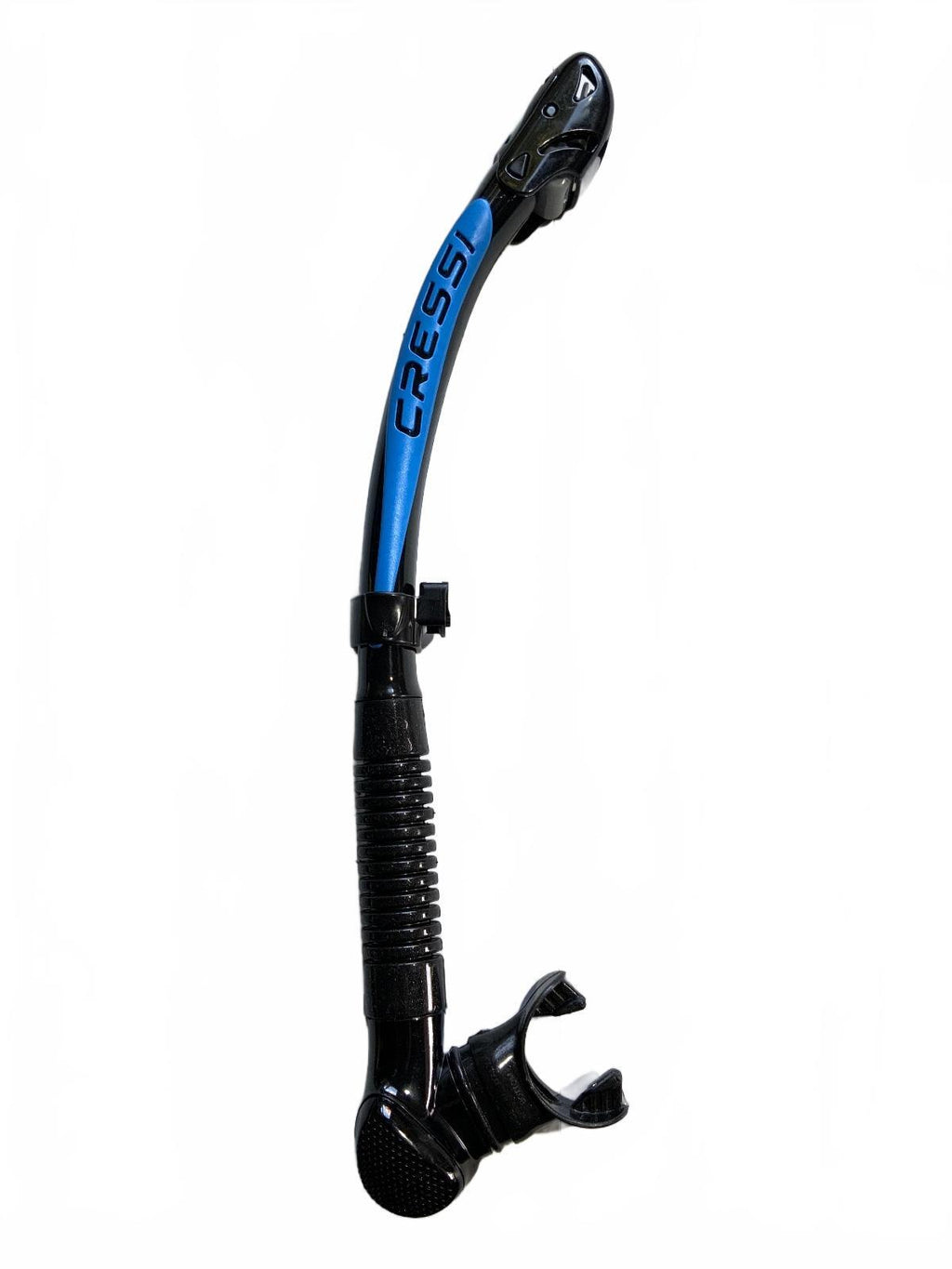 Cressi Alpha Ultra Dry Snorkel & F1 Adult Mask Black/Blue Size Adult