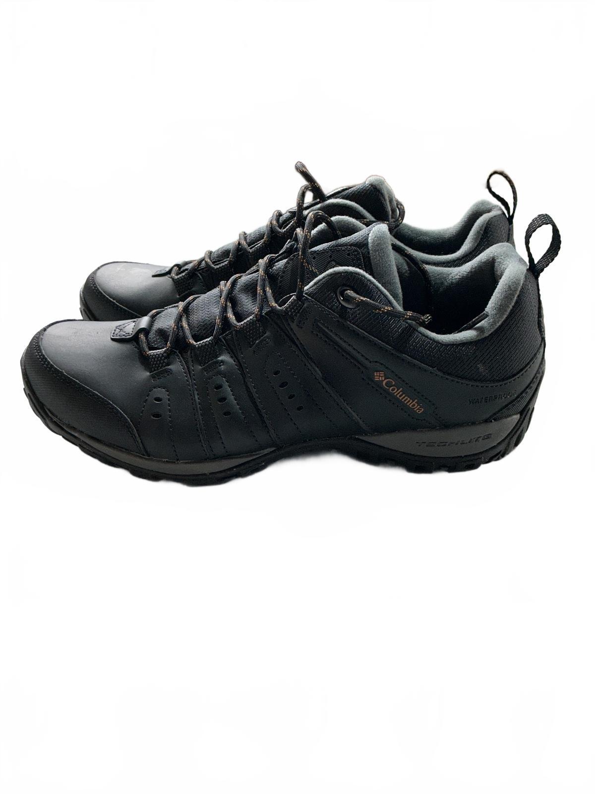 Columbia Woodburn 2 Black Hiking Shoes Size UK 9 Outdoor Trail Walking Trainers