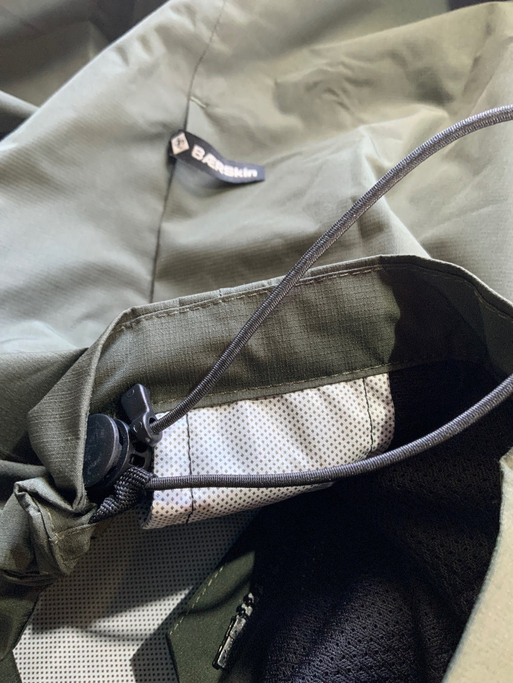 BAERSkin XL Heavy-Storm Waterproof Rain Jacket 2.0 in Hunter Green