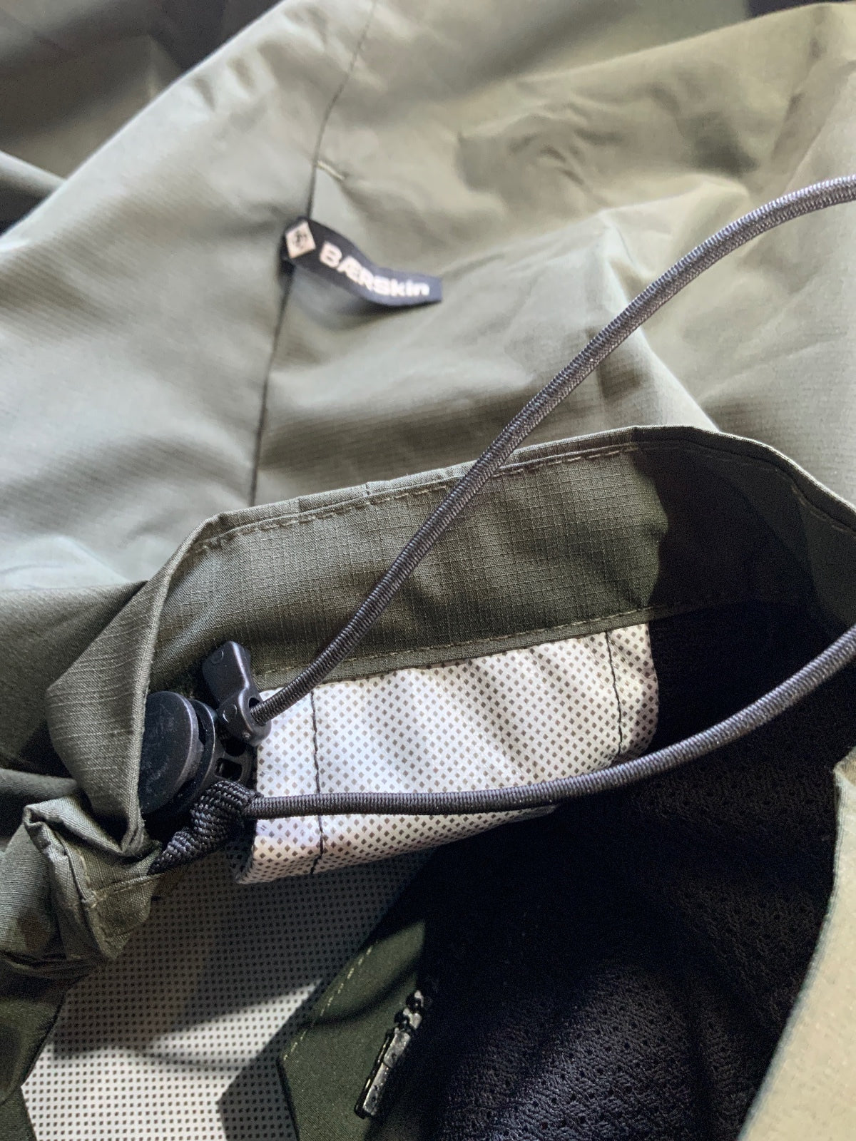 BAERSkin XL Heavy-Storm Waterproof Rain Jacket 2.0 in Hunter Green
