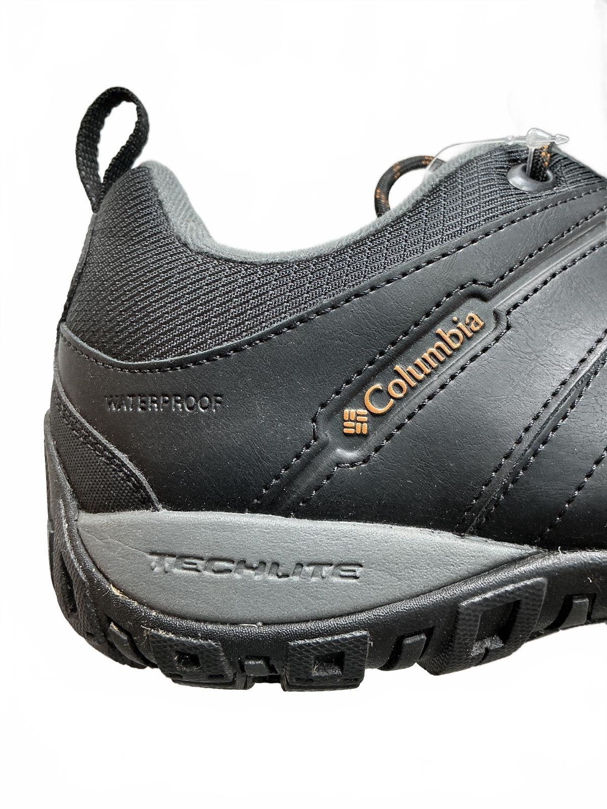 Columbia Woodburn 2 Black Hiking Shoes Size UK 9 Outdoor Trail Walking Trainers