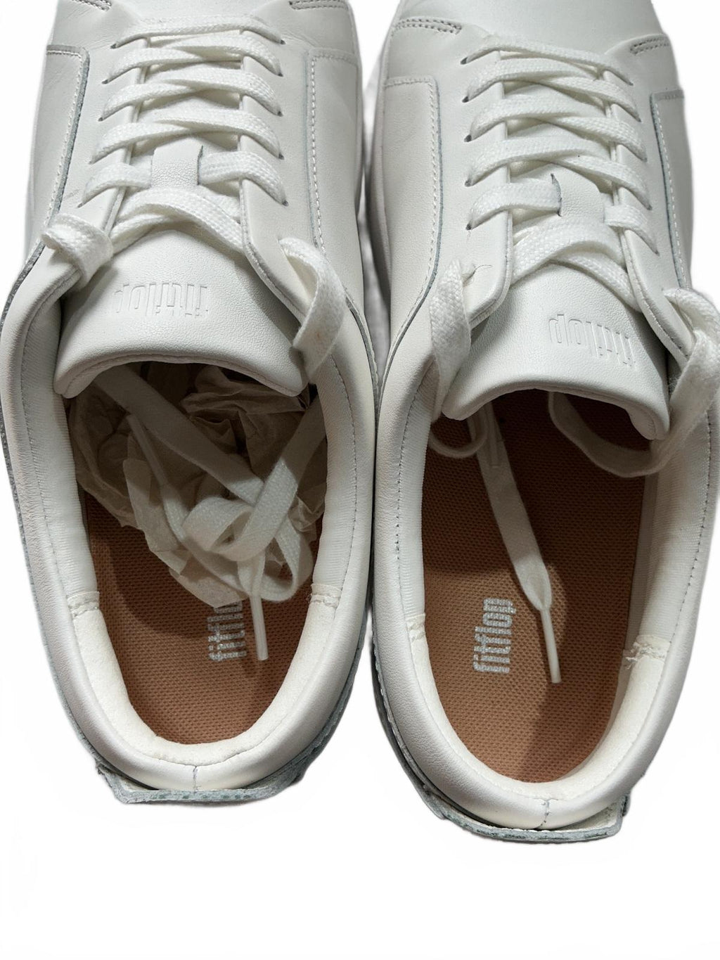 *NEW* Fitflop White Rally Daily Sneakers UK 7 Comfortable Stylish Casual Shoes