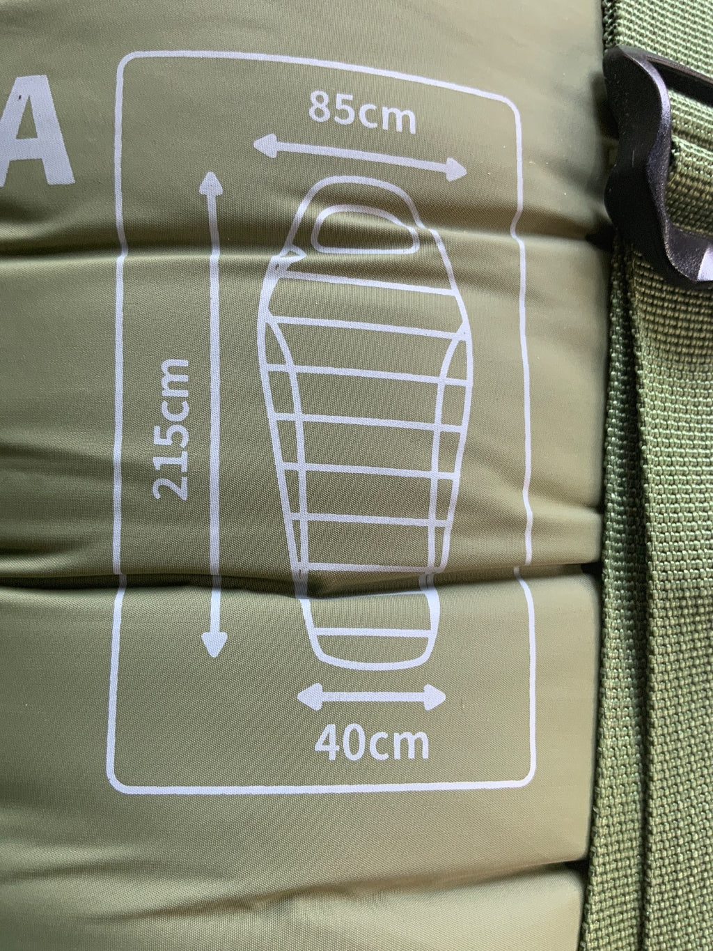 BISINNA HuanJian Mummy Sleeping Bag 215x85x40cm Green Outdoor Camping