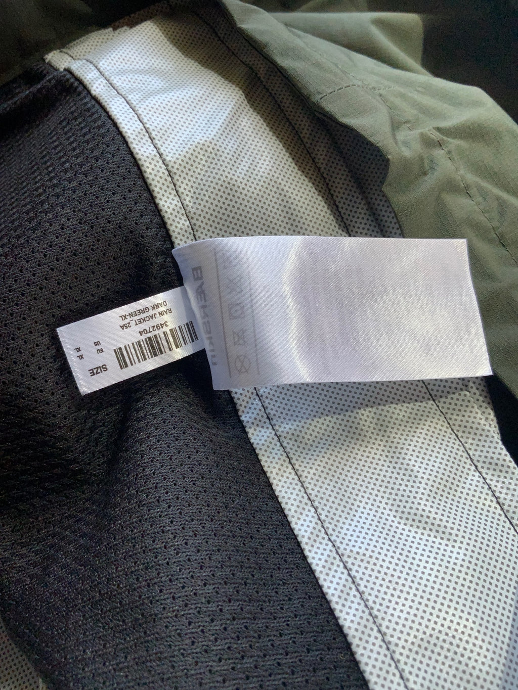 BAERSkin XL Heavy-Storm Waterproof Rain Jacket 2.0 in Hunter Green