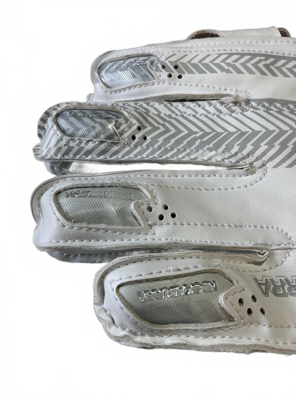 Kookaburra LC 2.0 Cricket Wicketkeeping Gloves Youth Size White Gray