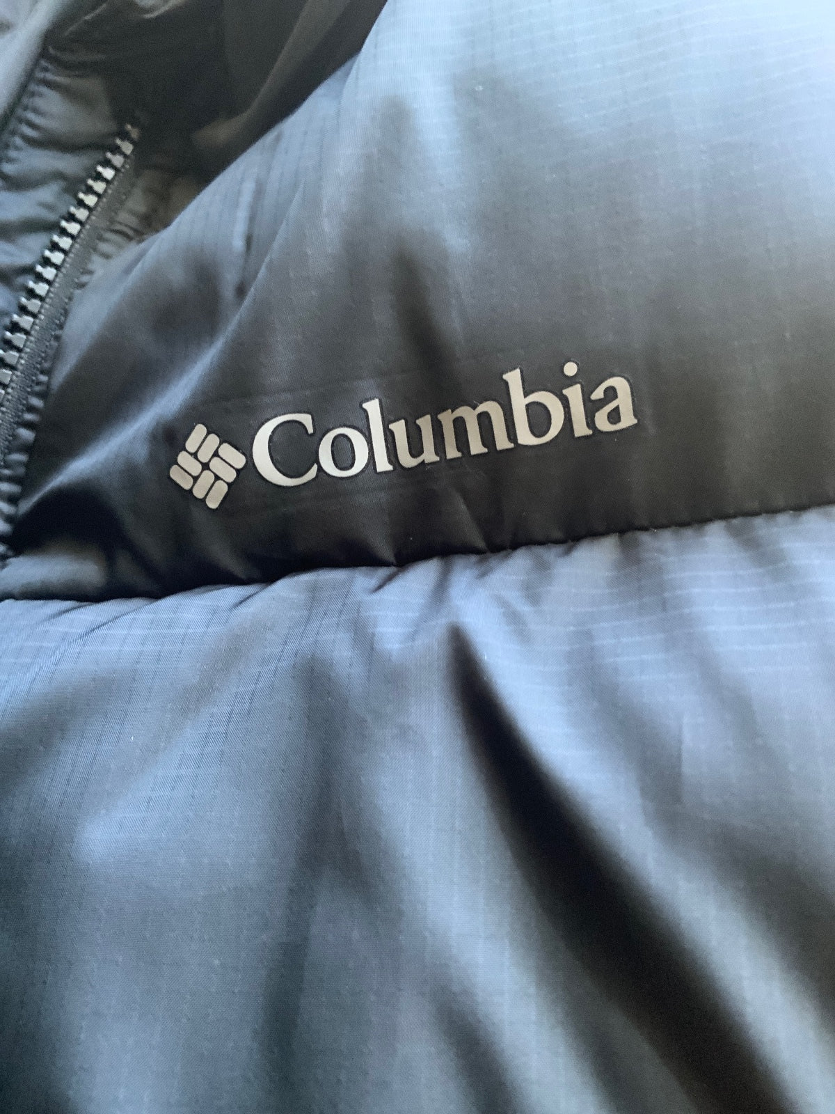 Columbia Black Regular Fit Puffer Jacket Size S Warm Winter Coat