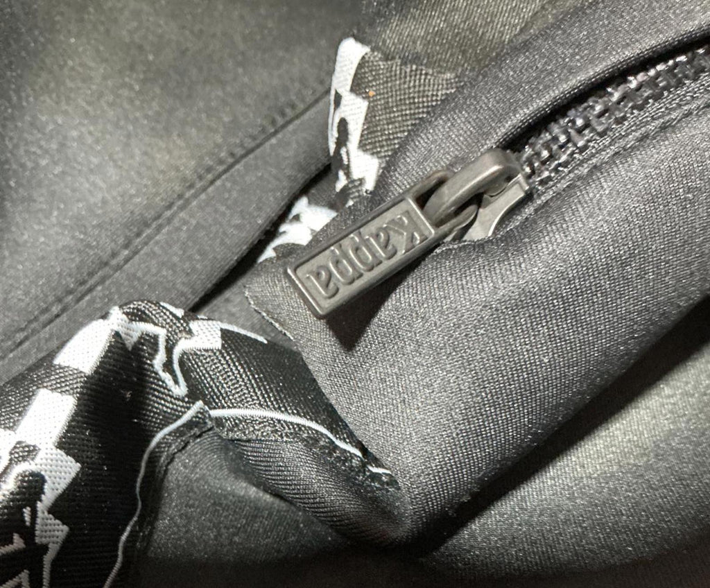 Marcelo Burlon x Kappa Black Track Pants Size Regular Small