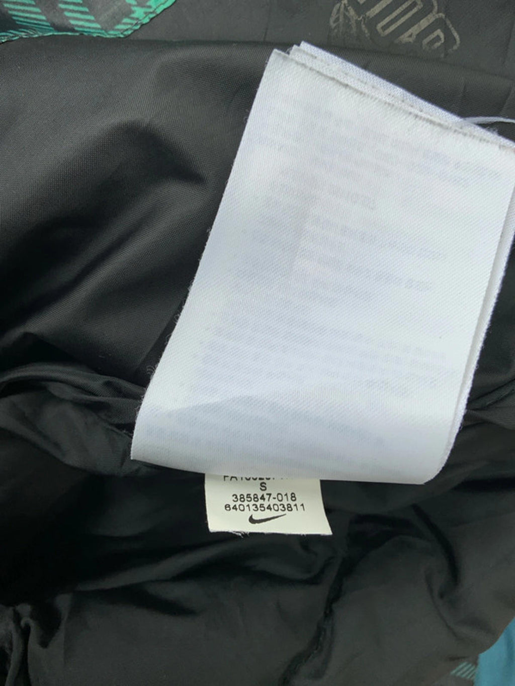 Nike down jacket small