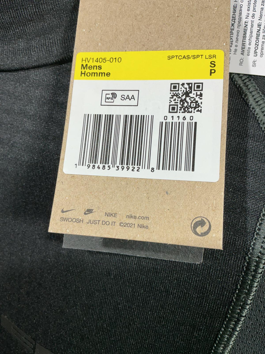 Nike Tech Long Sleeve Insulated Baslayer Top Size Small