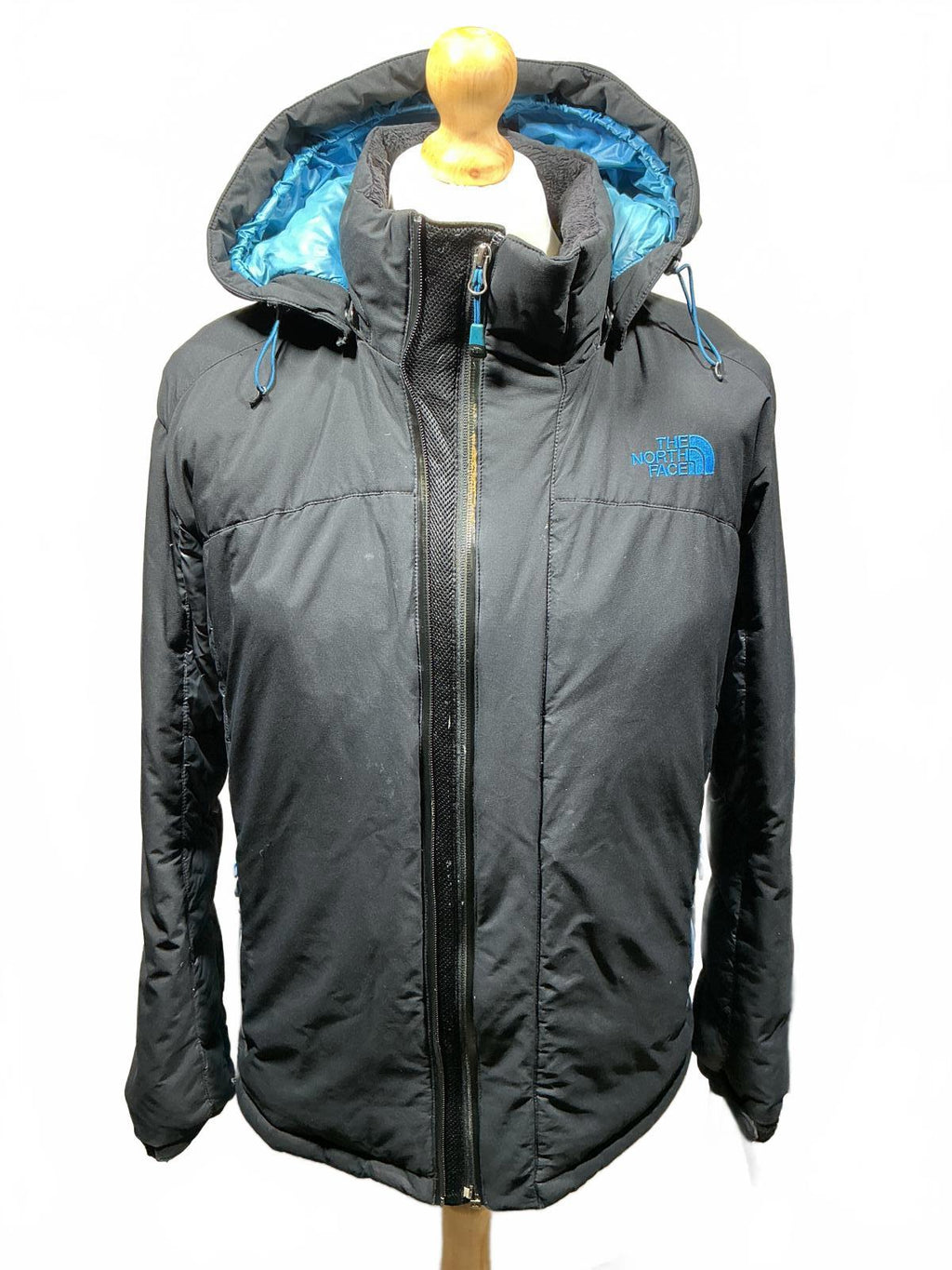 The North Face Men's Black Puffer Jacket with Hood