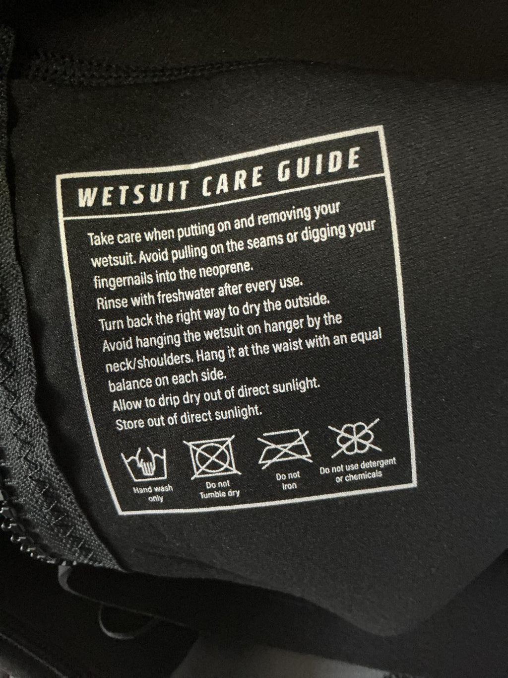 Osprey Rey Black and Grey Wetsuit Size Large