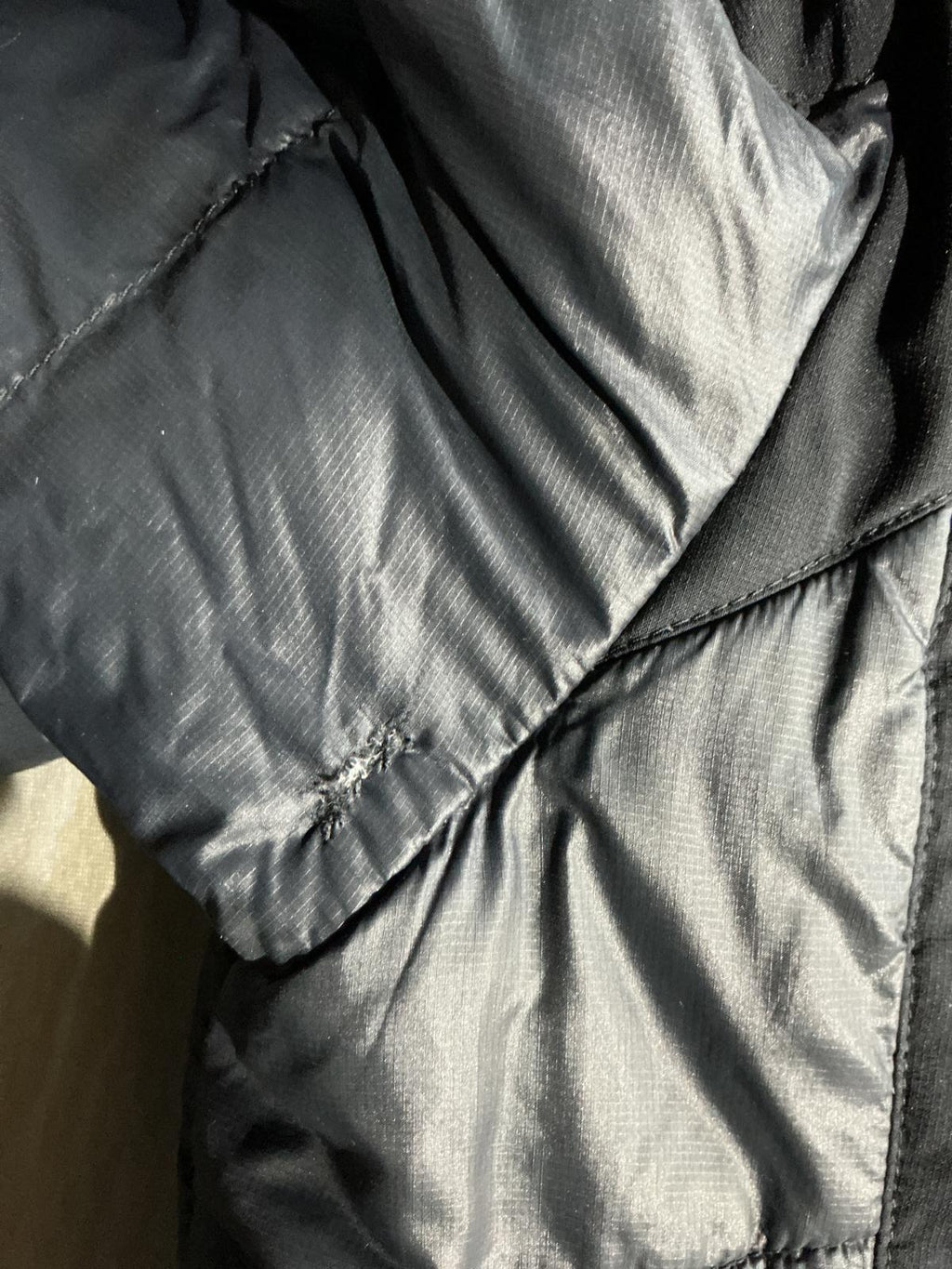 The North Face Men's Black Puffer Jacket with Hood