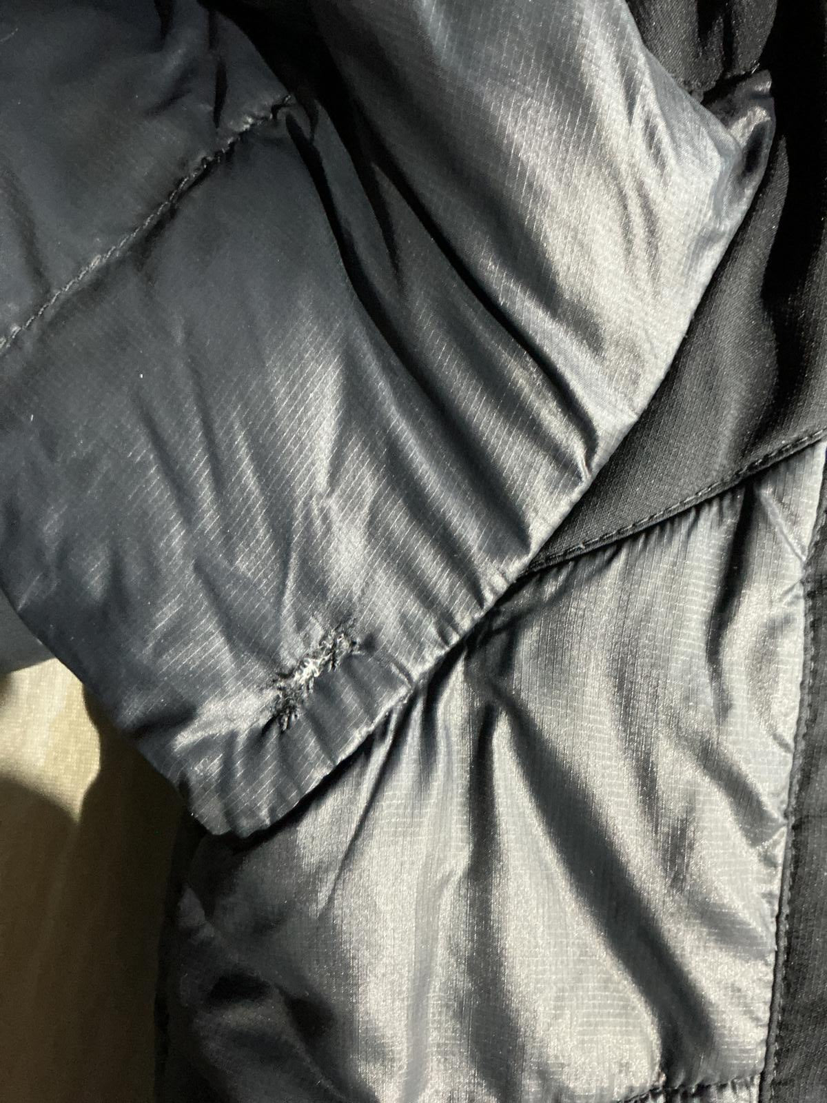 The North Face Men's Black Puffer Jacket with Hood