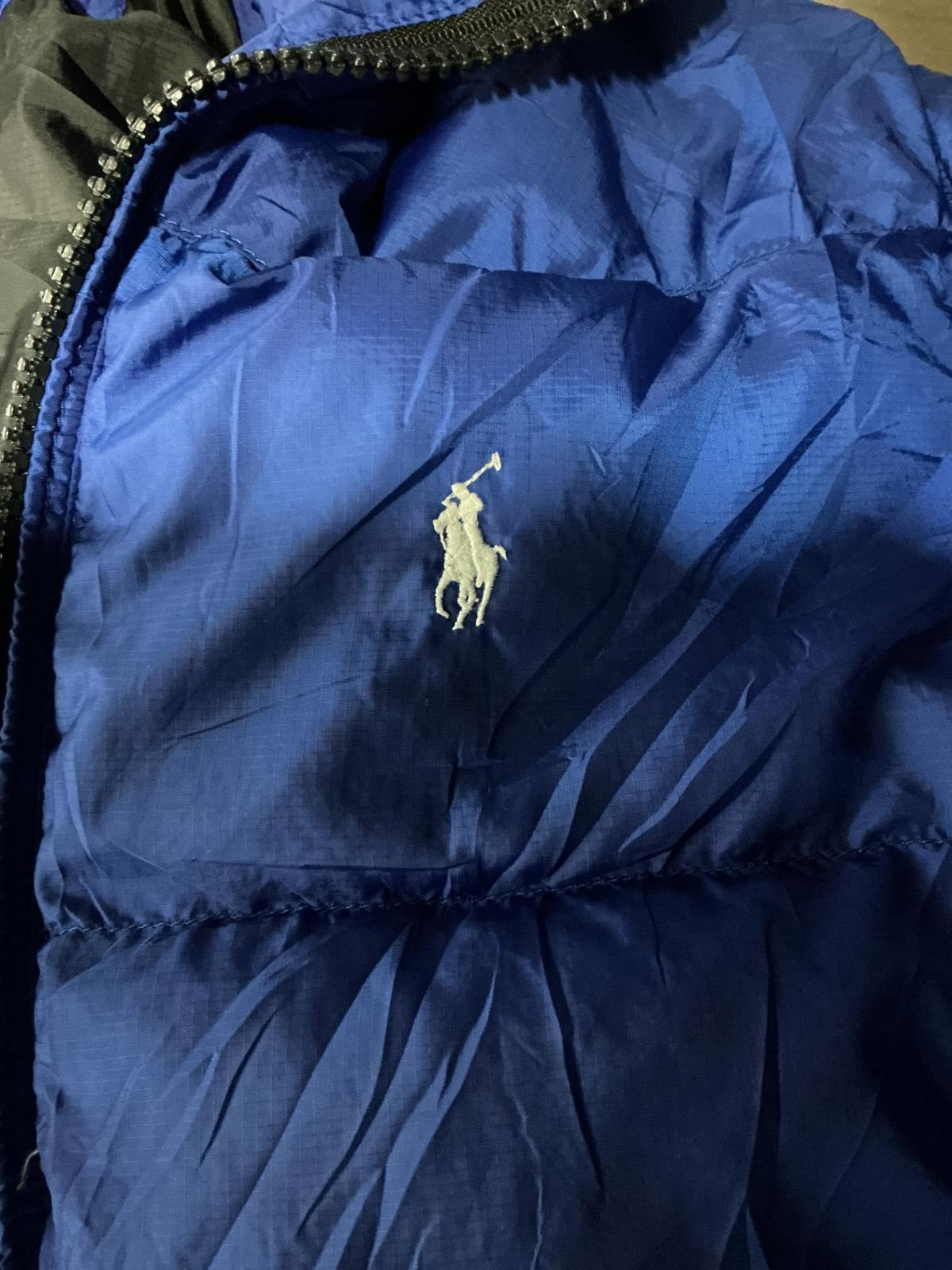 Polo Ralph Lauren Men's Blue Puffer Jacket